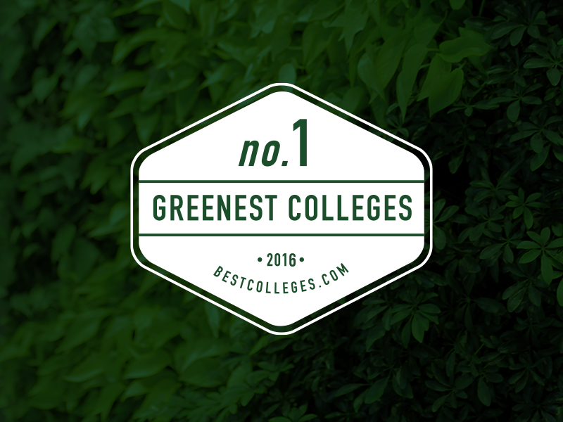 2016 Greenest College