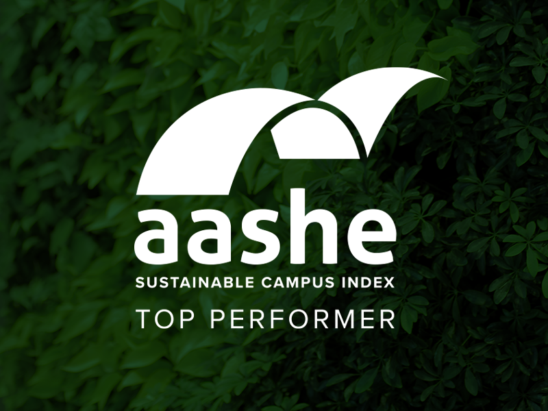 aashe sustainable campus index - top performer