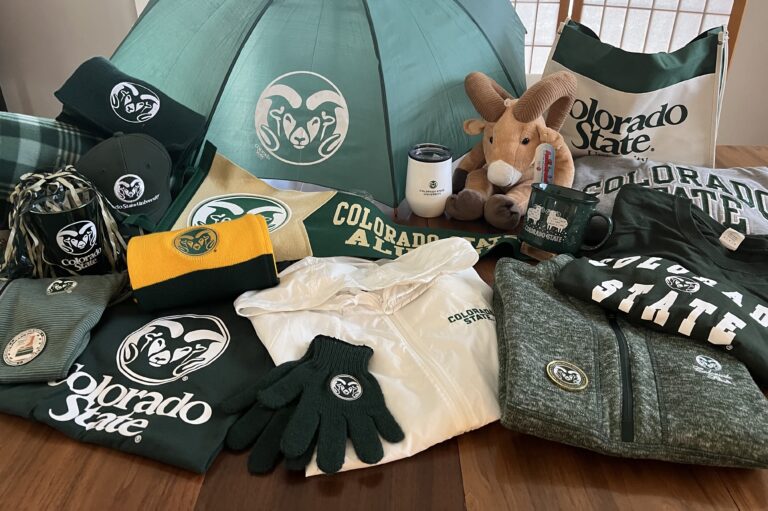 CSU branded clothing and other miscellaneous items.